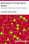 [Gutenberg 37700] • Biblical Extracts; Or, The Holy Scriptures Analyzed; / Showing Its Contradictions, Absurdities, and Immoralities